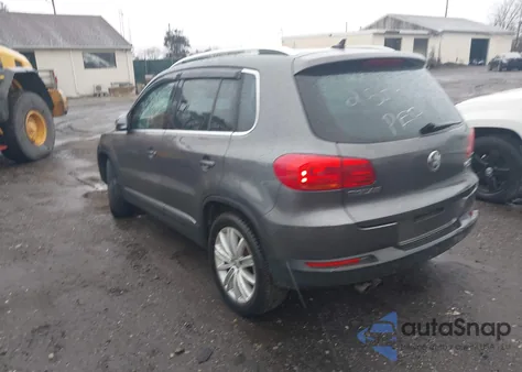 2012 Volkswagen Tiguan Se z USA, uszkodzony, nr VIN WVGBV7AX5CW104219